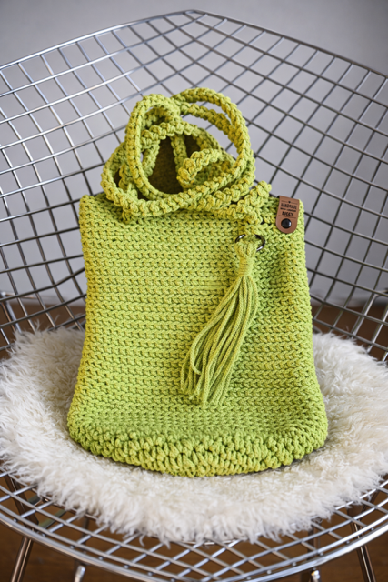 LIMELOOP Die gehäkelte Statement-Bag mit Design-Charakter