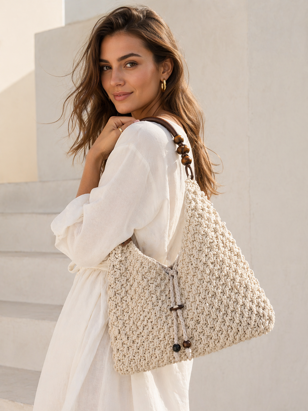 ORANGE LIGHT – Artisan Crochet Bag