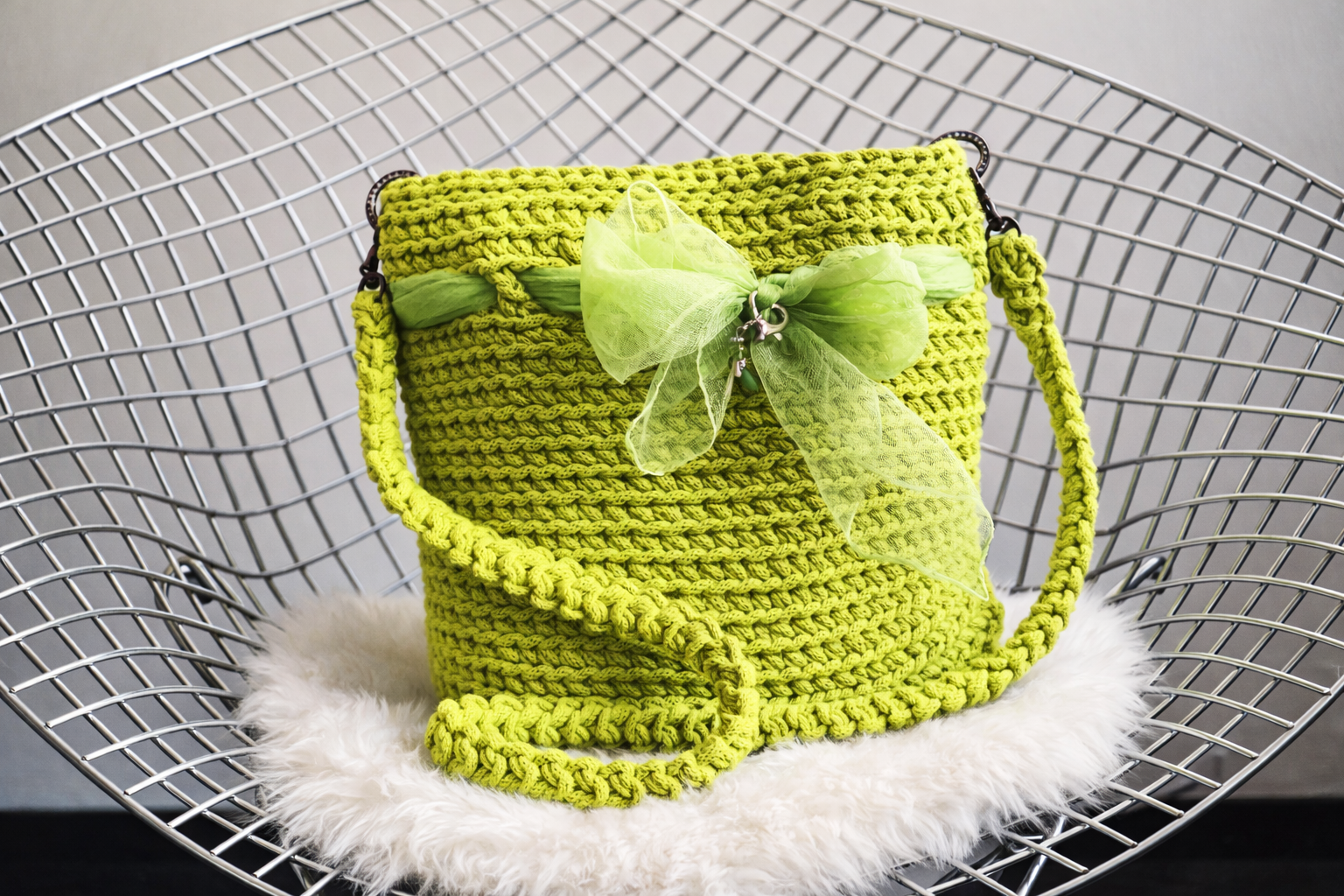 LIME BLOSSOM BAG