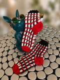Kuschelsocke bunt Gr. 29-30