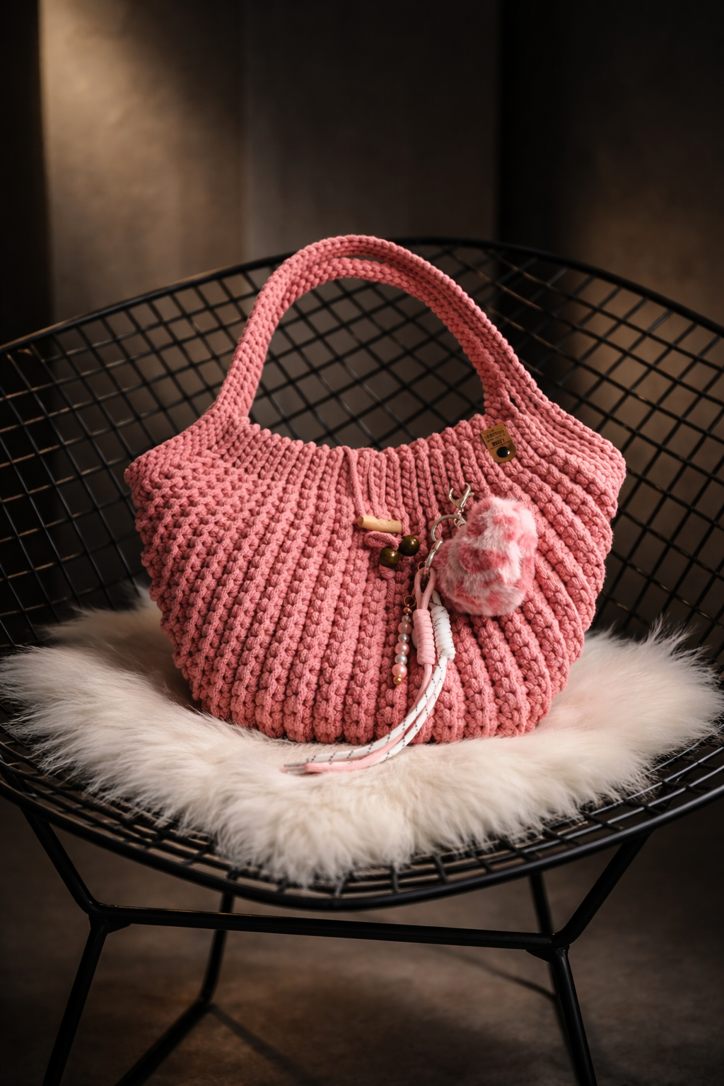 MAISON RIVA – Hand-crocheted Soft Sculpture Bag