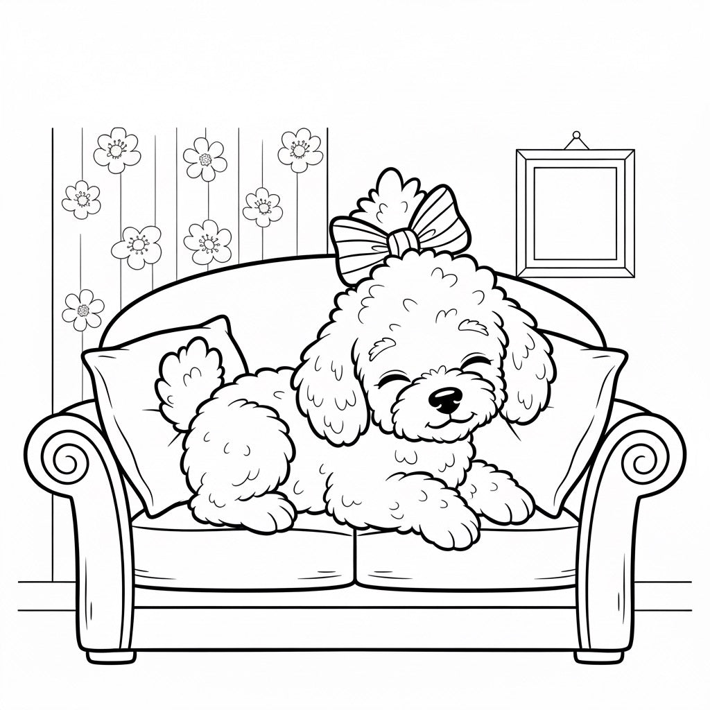 Ausmalbuch für Kinder - Kicher-Pfötchen & Kuschel-Öhrchen