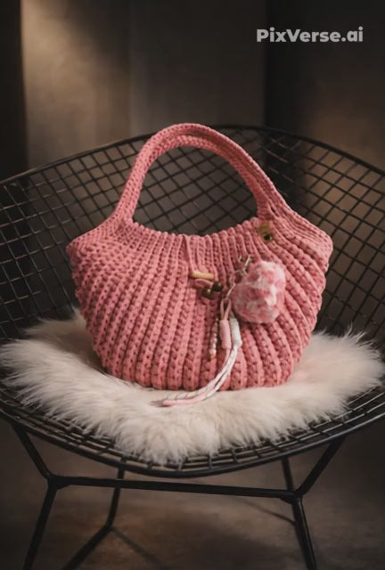 MAISON RIVA – Hand-crocheted Soft Sculpture Bag